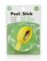iCraft PeelnStick Removable Ruler Tape, 1/2" x 10 Yards
