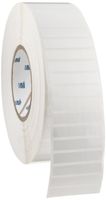 Brady THT-79-423-10 2" Width x 0.4" Height, B-423 Permanent Polyester, Gloss Finish White Thermal Transfer Printable Label (10000 per Roll)