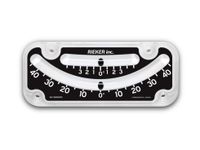 Rieker Inc. Military Grade Shatter-Proof ±45º Inclinometer, Dual Scale Multi-Purpose Angle Indicator 2145-05-A