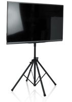 Gator Frameworks Standard Adjustable Quadpod LCD/LED TV Monitor stand; Fits Screens up to 65" (GFW-AV-LCD-15)
