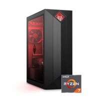 Omen Obelisk by HP Gaming Desktop Computer, AMD Ryzen 7 3700X Processor, NVIDIA GeForce GTX 2060, 16GB RAM, 512GB SSD, Windows 10 Home (875-0150, Shadow Black)