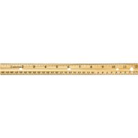 Officemate OIC 12-Inch Wood Ruler, Box of 12 (66009)