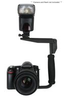 Hila Canon EOS Rebel T2i Flash Bracket (PivPo Pivoting Positioning) 180 Degrees (Canon Shoe)