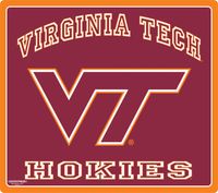 Wow!Pad 78WC044 Virginia Tech Collegiate Logo Desktop Mouse Pad