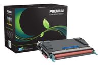 MSE MSE022473314 Remanufactured Lexmark C734 Magenta Toner Cartridge Toner
