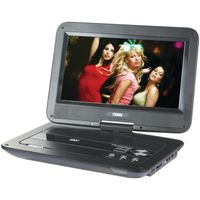 NAXA Electronics NPD-1003 10-Inch TFT LCD Swivel Screen Portable DVD Player with USB/SD/MMC Inputs
