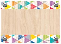 Creative Teaching Press Upcycle Style Rustic Triangles Labels (4578)