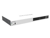NETGEAR 28-Port Gigabit Ethernet Insight Managed Smart Cloud Switch (GC728X) - with 2 x 1G SFP and 2 x 10G SFP+, Desktop/Rackmount