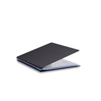 Pina Zangaro Vista 8.5x11 Portrait Screwpost Binder Onyx, Includes 20 Pro-Archive Sheet Protectors (34088)
