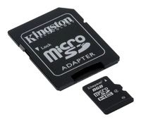 Professional Kingston 8GB MicroSDHC BLU Studio 5.0 C HD with custom formatting and Standard SD Adapter! (32Mbps / Class 4)
