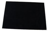 Premium quality suede sheets 8.5"x12" with super-strong self-adhesive backing. Ideal for making peel-and-stick (self-stick, stick-on) soles for dance shoes, various colors. [SUEDE-DIY-black].