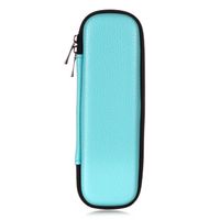 Dteck Zipper Holder Case for Apple Pencil/Apple Pencil 2 2018, Slim Light Pretty Nice Carrying Bag Box for iPad Pro Samsung Surface Pencil/Stylus Pen (with Built-in Pocket and Holder)-Mint