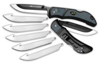 Outdoor Edge RazorLite EDC Folding Knives (3.5 - Inch, Gray)