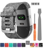 CreateGreat Compatible Fitbit Surge Replacement for Band Strap for Fitbit Surge Watch Fitness Tracker Original Wrist Band Accessories Small&Large