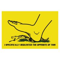 I Specifically Requested The Opposite of This Decal - 5 Inch Full Color Decal for Macbooks or Laptops - Proudly Made in The USA from Adhesive VinylHorse