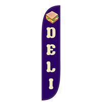 LookOurWay Deli Feather Flag, 12-Feet