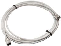VHF Marine Radio Antenna Cable RF CB and AIS Mini-8 with PL-259 RG8x-W-PL259-15ft MPD Digital Made in The U.S.A. 15 Feet