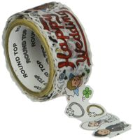 Roundtop Designer's Washi Masking Tape 20mm x 5m, Tips Character Series, Wedding (RT-MK-006)