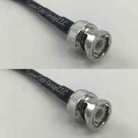 3 feet RG188 BNC MALE to BNC MALE Pigtail Jumper RF coaxial cable 50ohm High Quality Quick USA Shipping