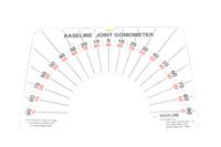 Baseline Large Joint Arthrodial Protractor Goniometer to Measure Joint Limits, Range Of Motion, Cervical Rotation, Lateral Flexion and Anterior-Posterior Cervical Flexion in Active / Passive Movement