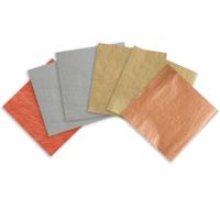 Jillson Roberts 24 Sheet-Count Solid Color Tissue Paper Available in 4 Different Assortments, Red/Silver/Gold/Copper Metallic Matte