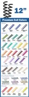 10mm Gold 4:1 Pitch Spiral Binding Coil - 100pk