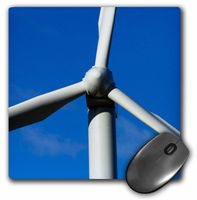 3dRose Turbine at Mt Stuart Wind Farm, South Otego, New Zealand Mouse Pad (mp_187895_1)