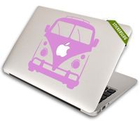 Stickerslug Retro Hippie Van Decal for Apple MacBook Air Pro