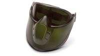 Direct/Indirect Goggle with IR5 Lens and Green Tinted Faceshield Attachment