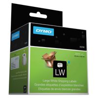 Dymo 30256 Shipping Label - 2.31amp;quot; Width x 4amp;quot; Length - 300/Roll - 300 / Roll - White