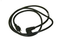 Interpower 70403060183 North American Cord Set, NEMA 5-15P Plug Type, Angled IEC 60320 C13 Connector Type, Black Plug Color, Black Cable Color, 13A Amperage, 125VAC Voltage, 1.83m Length