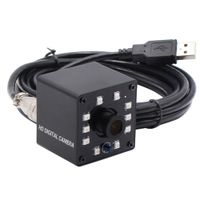SVPRO 1080P OV2710 Web Cam HD CCTV Surveillance Camera Mini Infrared Night Vision USB Webcam HD 1080P with IR Cut and 10pcs Led Board