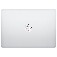 MacBook Sticker Decal - Jason mask - Matte Black Cycle Run Skins Stickers