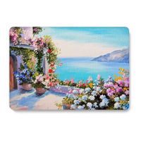 One Micron Compatible MacBook Air 13 Inch Case Plastic Pattern Hard Matte Case Shell Compatible MacBook Air 13.3 Inch (Model: A1369 and A1466)-Landscape