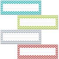Creative Teaching Press Chevron Solids Name Plates (4517)