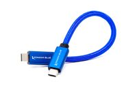 KONDOR BLUE USB C to USB C Cable 3.1 Gen 2 10Gbps 100W 6K Video Data Transfer Charging Cable for Blackmagic Pocket BMPCC4K/6K Z Cam E2 S6 F6 F8 Samsung T5 MacBook Pro Galaxy Note 8 LaCie SSD - 8.5"
