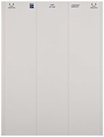 Brady LAT-21-747-1 2.5" Width x 1" Height, B-747 Permanent Polyester, Matte Finish White Lasertab Laser Printable Label (Pack of 1000)