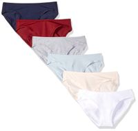 Amazon Essentials Women's Cotton Stretch Bikini Panty, Warm/Cool Assorted, XXL