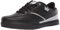 Brunswick Vapor Mens Bowling Shoe Black/Silver, 9.0