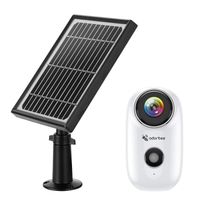 WiFi Outdoor Security Camera System Wireless for Homes - 1080P Solar Security Camera with Rechargeable Battery for Outdoor Home Surveillance System