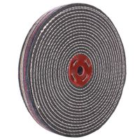 Extra Thick 10 inch Coarse Denim Buffing Polishing Wheel（1 Inch Thickness ） for Bench Grinder with 3/4'' Arbor Hole,1 Pack