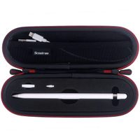 Scotree Carrying Case Holder Compatible Apple Pencil/iPad Pro Pencil, Hard Shell Travel Storage Zipper Bag(Pencil and Accessories are Not Included)