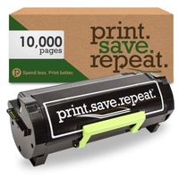 Print.Save.Repeat. Lexmark 601H High Yield Remanufactured Toner Cartridge for MX310, MX410, MX510, MX511, MX610, MX611 [10,000 Pages]