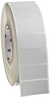 Brady THT-17-428-3 2" Width x 1" Height, B-428 Metallized Polyester, Matte Finish Silver Thermal Transfer Printable Label (3000 per Roll)