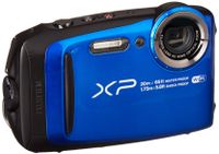 Fujifilm FinePix XP120 Waterproof Digital Underwater Camera USA Model (Blue)