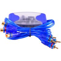 EopZolTM 4-Channel RCA Audio Noise Filter Suppressor Ground Loop Isolator Car Stereo 50W