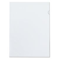 Pendaflex Color Jacs Transparent File Jackets, Letter Size, Poly, Clear, 50 per Box (61504EE)