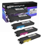 Speedy Inks Compatible Toner Cartridge Replacement for Dell C3760 Extra High Yield (2 Black, 1 Cyan, 1 Magenta, 1 Yellow, 5-Pack)
