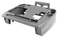 Kantek Phone Central Stand and Organizer, 14.25-Inch Wide x 11.75-Inch Deep x 3.5-Inch High, Black/Gray (ORG500)