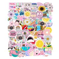 Cute VSCO Stickers for Water Bottles, 103 Pack Big Waterproof Aesthetic Trendy Stickers for Teens,Girls,Kids, Laptop Stickers for Phone,Luggage, Skateboard, Notebook